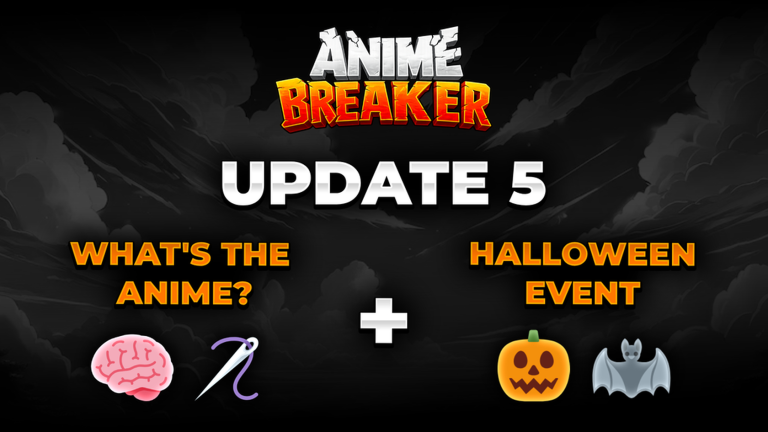 Artwork for the UPDATE 5 event in Anime Breaker