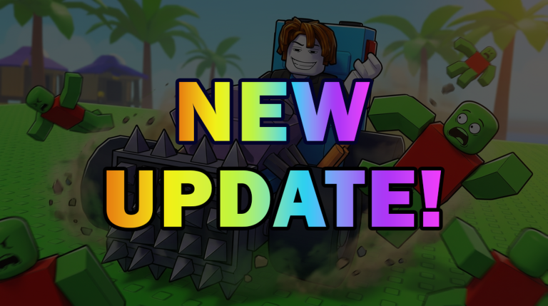 Artwork for the NEW UPDATE 2.5! event in Build and Kill Zombies