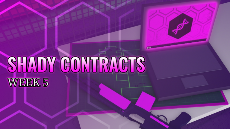 Artwork for the Shady Contracts event in Notoriety: A PAYDAY® Experience