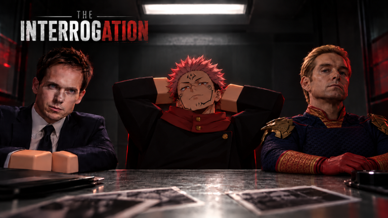 Artwork for the Three New Suspects event in Interrogation
