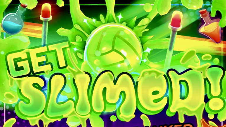 Artwork for the Get Slimed & QoL event in Volleyball Legends