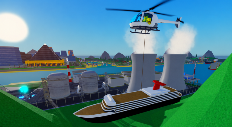 Artwork for the ☢️ Nuclear Power Plant! event in Storage Hunters: Open World
