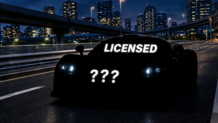 Artwork for the LICENSED CAR! event in Ghost Driver