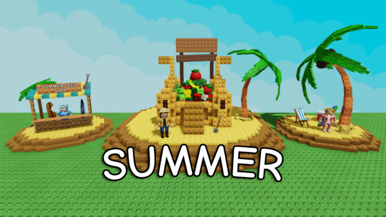 Artwork for the 🌊🏖️SUMMER 🏖️🌊 event in Grow a Garden