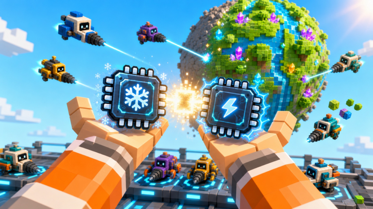 Artwork for the BETA UPDATE 9 event in Mine a Planet