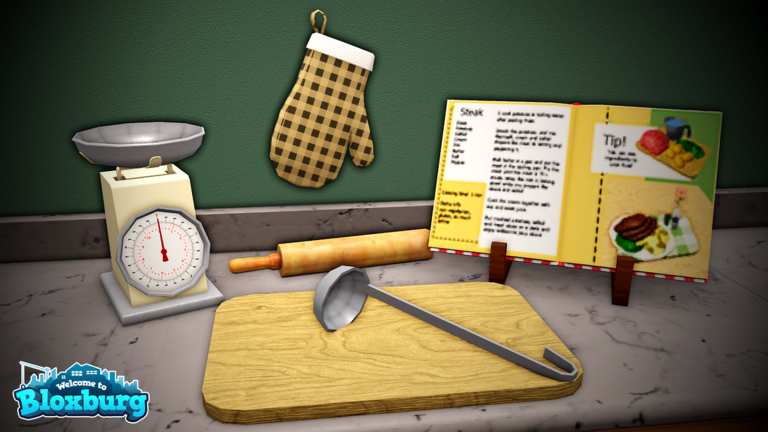 Artwork for the 🍽️ Kitchen Clutter 🍝 event in Welcome to Bloxburg