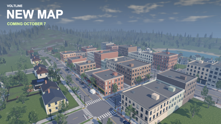 Artwork for the The New Map Is LIVE! event in Voltline: Realistic E-Scooter Simulator