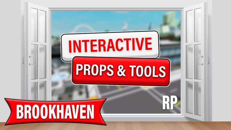 Artwork for the 🎂 INTERACTIVE PROPS 🍕 event in Brookhaven RP