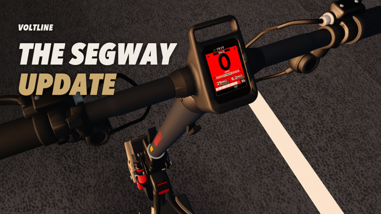Artwork for the The Segway Update event in Voltline: Realistic E-Scooter Simulator