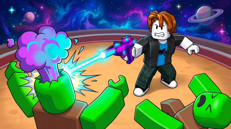 Artwork for the 🌌 GALACTIC EVENT ✨ event in Survive Zombie Arena