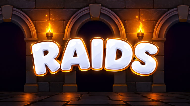 Artwork for the Raids + Admin Abuse! event in Clicker Simulator