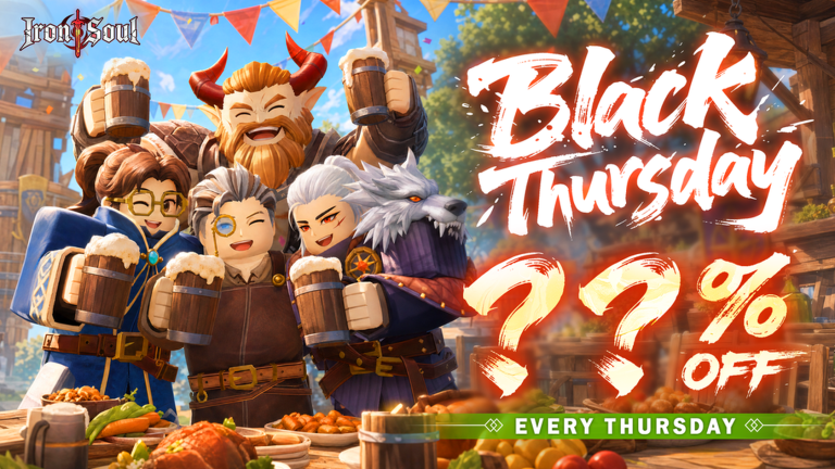 Artwork for the Black Thursday event in Iron Soul: Dungeon