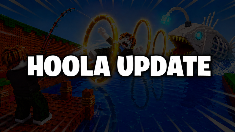 Artwork for the ⭕ HOOLA HOOP UPDATE event in BE A FISH BAIT! UPD CHARM
