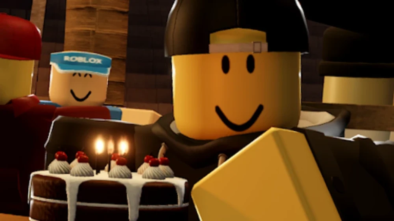 Artwork for the 🎂Evades 4th Birthday🍰 event in Evade