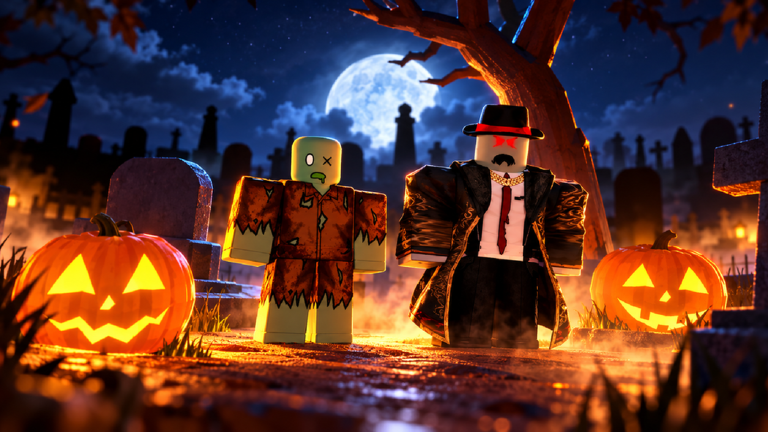 Artwork for the Halloween event in Highway Patrol