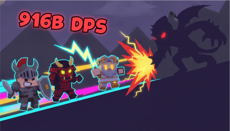 Artwork for the Update 10 event in Heroes RNG