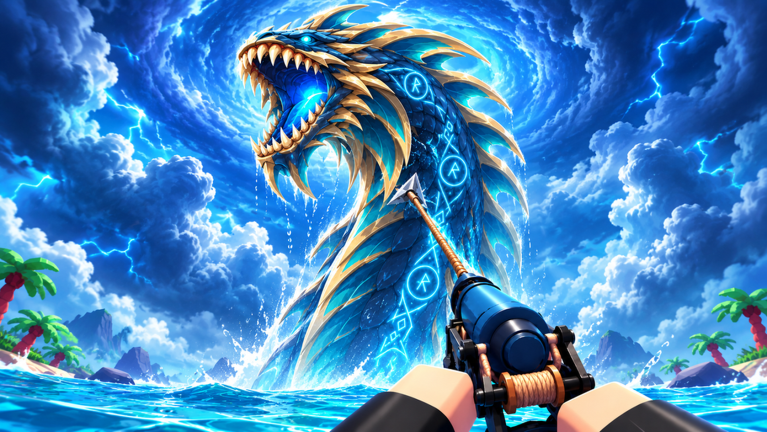 Artwork for the TITANS ARE COMING event in Harpoon a Fish