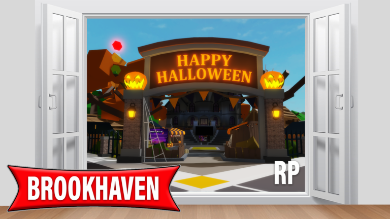 Artwork for the Halloween event in Brookhaven RP