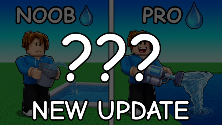 Artwork for the NEW UPDATE + ADMIN ABUSE event in +1 Drain Water Per Click
