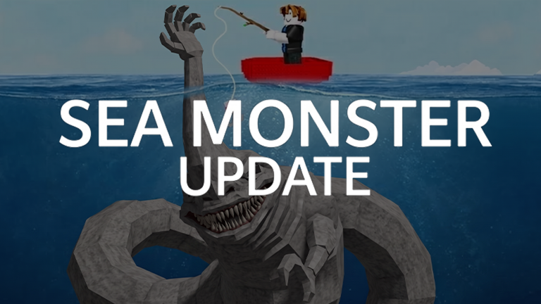 Artwork for the SEA MONSTER UPDATE event in SCP MORPH