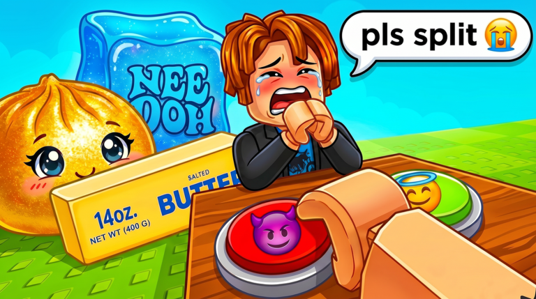 Cover artwork for Split Or Steal Squishy on Roblox