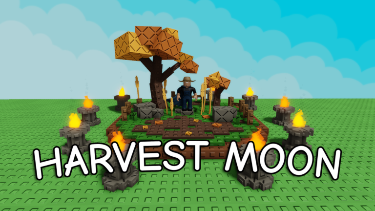 Artwork for the 🧑🌾HARVEST MOON🌕 event in Grow a Garden
