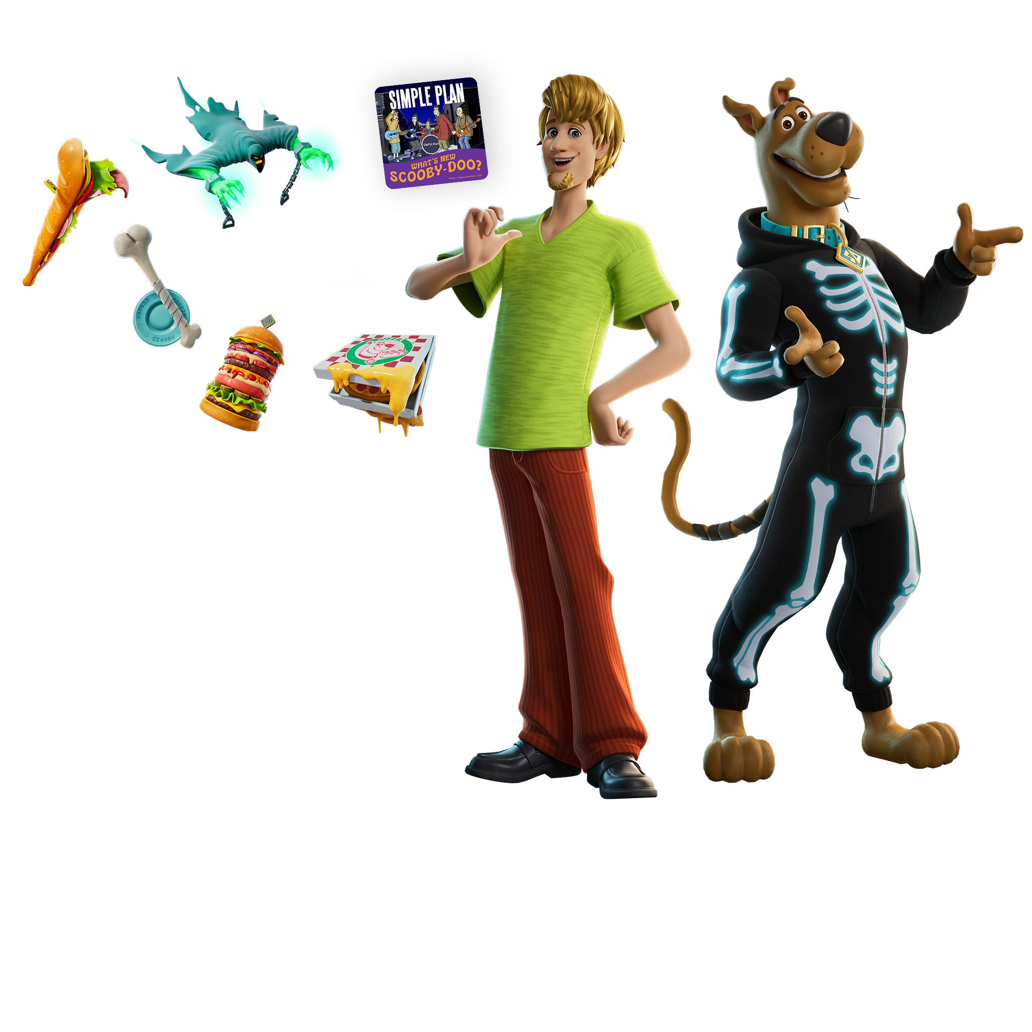 Shaggy & Scooby-Doo Bundle — Fortnite item shop