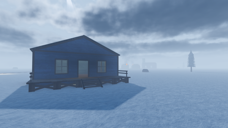 Artwork for the Deep Freeze Gamemode event in Dead Rails