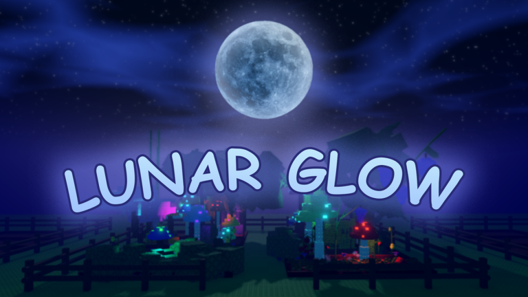 Artwork for the 🌙⭐LUNAR GLOW⭐🌙 event in Grow a Garden