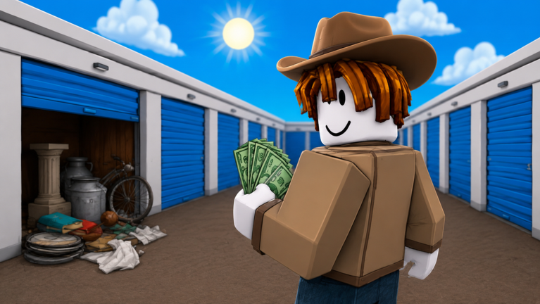 Artwork for the Next Update event in Storage Hunters: Open World