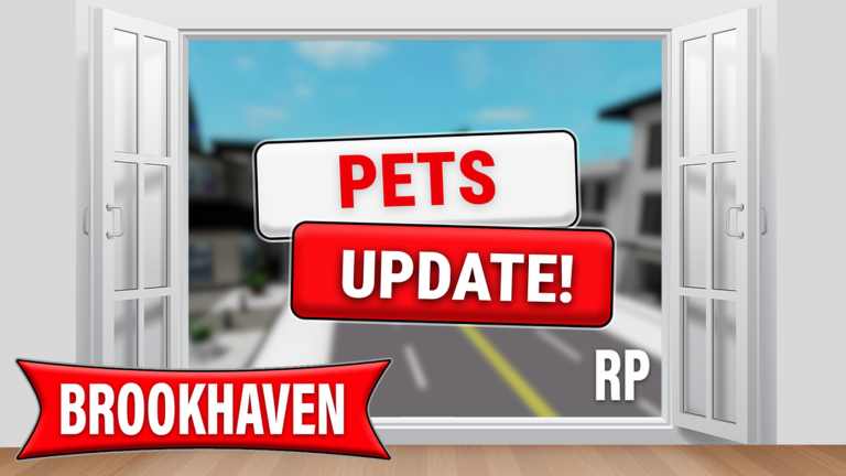 Artwork for the 🐱 PETS UPDATE! 🐶 event in Brookhaven RP