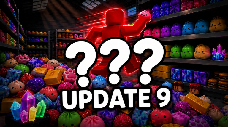 Artwork for the Update 9 event in Clean the Squishies