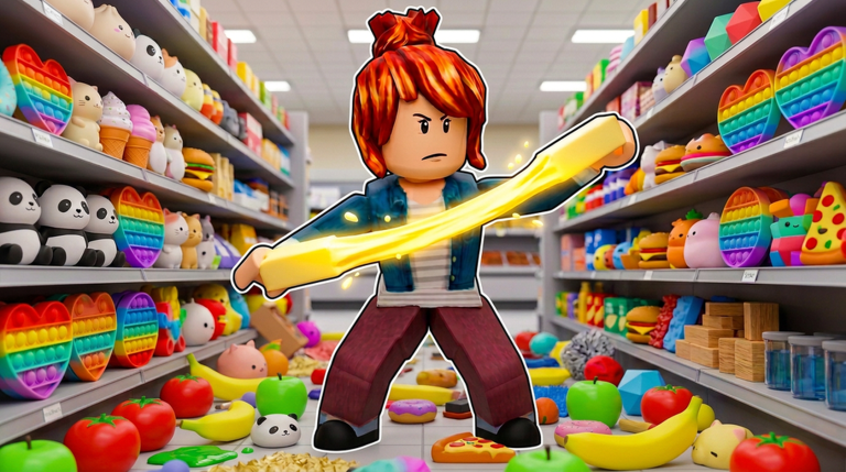 Artwork for the NEW MAP + ABILITIES event in Clean the Supermarket
