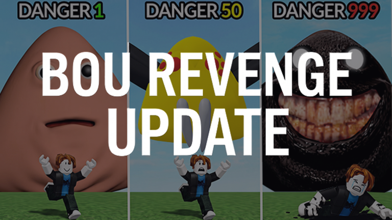 Artwork for the BOU REVENGE UPDATE event in SCP MORPH