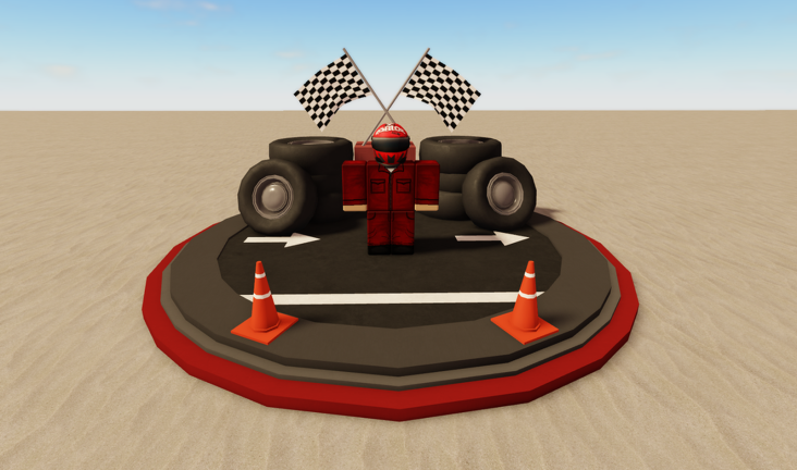Artwork for the 🏁🛒LIMITED SHOP🛒🏁 event in a dusty trip