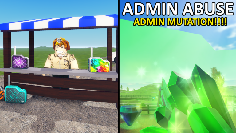 Artwork for the ADMIN ABUSE event in Mine a Mountain