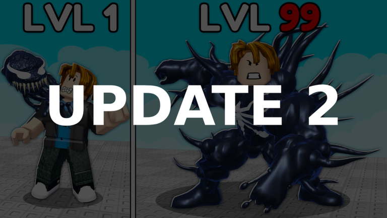 Artwork for the UPDATE 2 event in +1 Venom Evolution