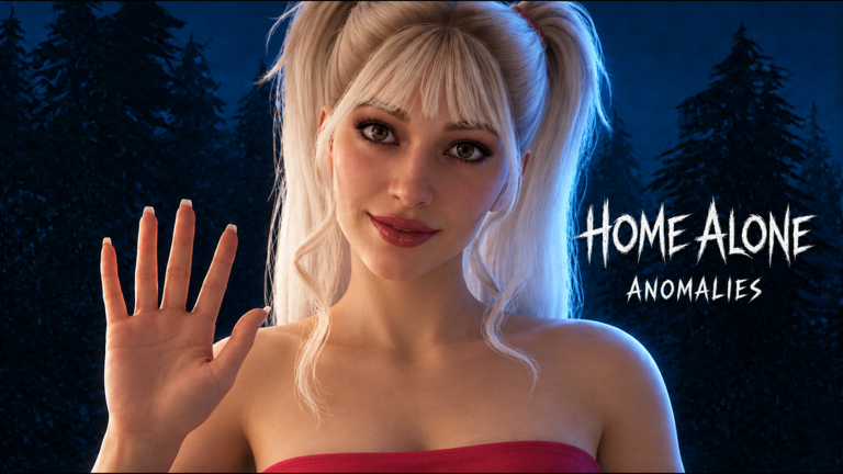Artwork for the DO NOT LET TIKTOK GIRL IN event in Home Alone: Anomalies