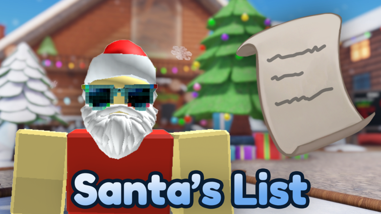 Artwork for the Santa's List event in Murder Mystery 2