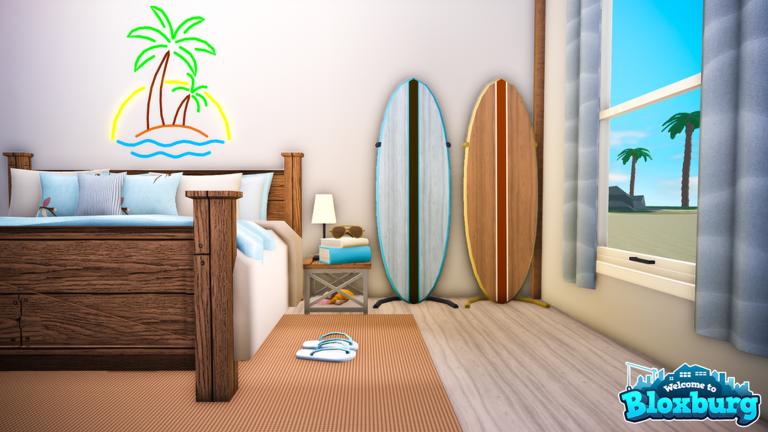 Artwork for the 🌴 Beach Items 🏖️ event in Welcome to Bloxburg
