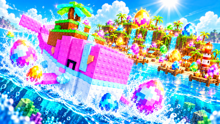 Artwork for the EGGS & PETS are HERE! event in Deep Fishing