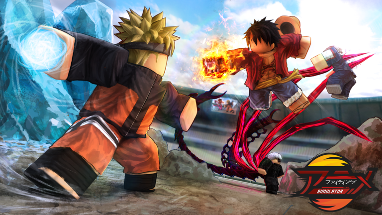 Artwork for the TOURNAMENT + ADMIN ABUSE! event in Anime Fighting Simulator