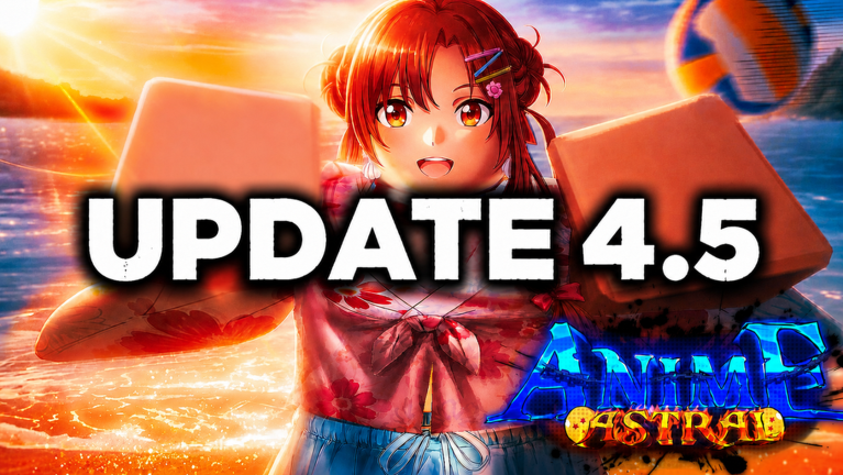 Artwork for the UPDATE 4.5! event in Simulador de Astral de Anime