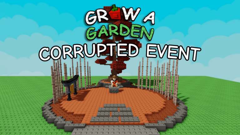 Artwork for the 💢CORRUPTED💢 event in Grow a Garden