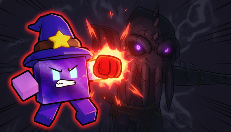 Artwork for the Update 4 event in RNG Heroes