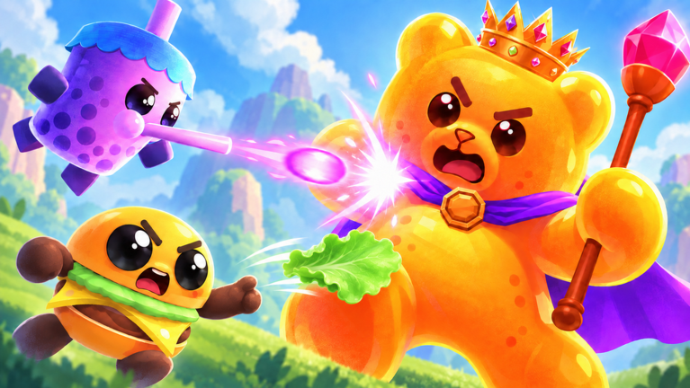 Artwork for the 🎃 HALLOWEEN UPDATE 👻 event in SNACK Defense