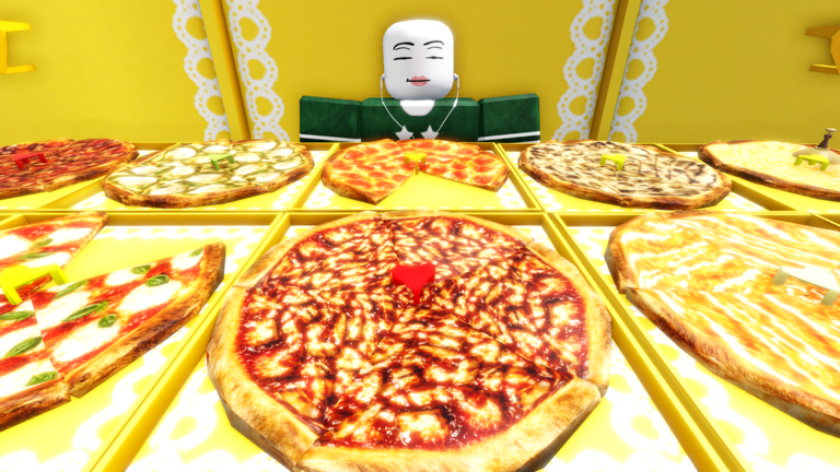 Artwork for the Pizza and Fries  :D 🍕🍟 event in Mukbang Game