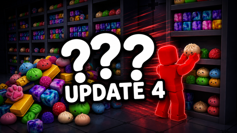 Artwork for the UPDATE 4! event in Clean the Squishies