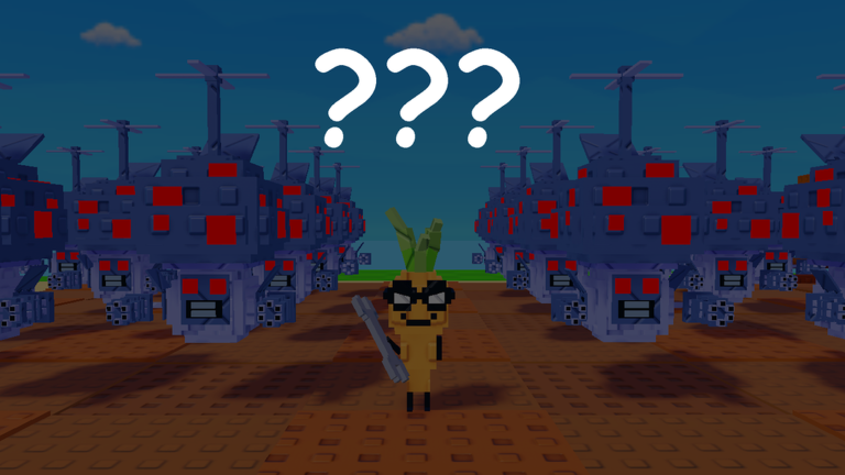 Artwork for the UPDATE 4 + ADMIN ABUSE event in Capybaras VS Plants