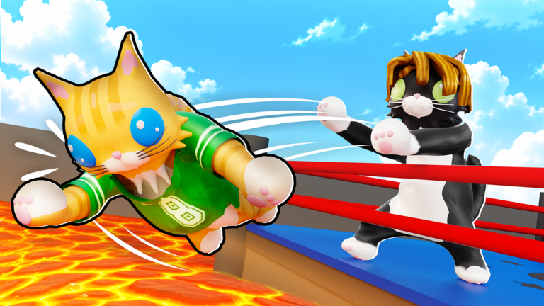 Cover artwork for Cat Battles on Roblox